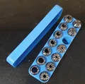 Hộp lưu trữ collet ER20 với Insert Gridfinity - Thumbnail 1