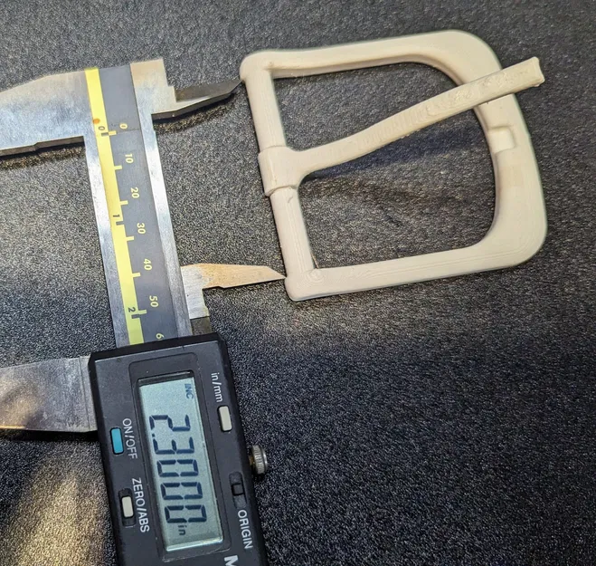 Khóa thắt lưng đơn giản cho dây đai 2.3" và 1.8 - Image 2