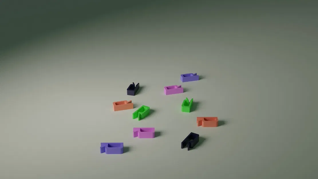 Kẹp dây đơn giản cho tổ chức cáp - Image 1