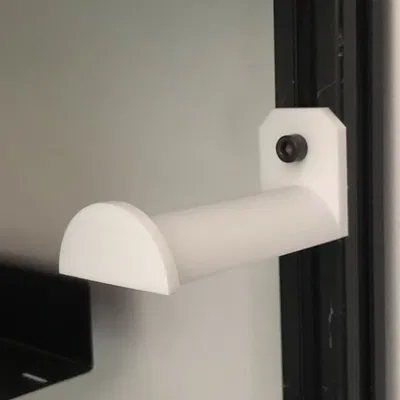 Giá đỡ cuộn filament gắn tường đơn giản cho máy in 3D