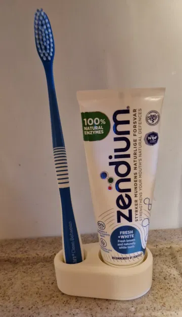 Giá đỡ bàn chải đánh răng đơn giản và gọn nhẹ - Image 1