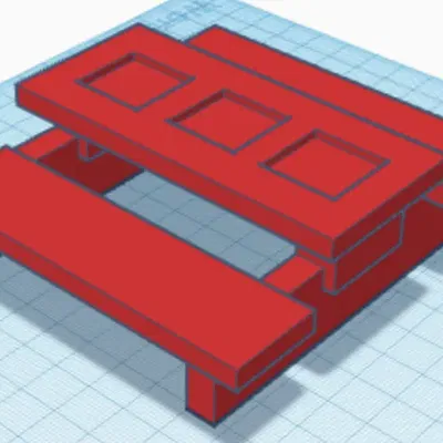 Máy cho ăn ghế sóc ngoài trời