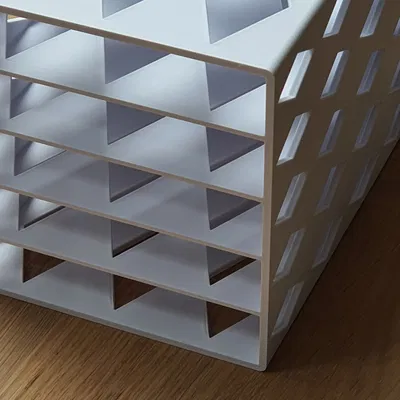 Giá đỡ khay đá hình lục giác cho tủ đông