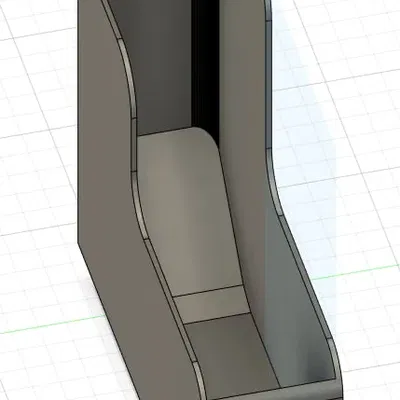 Hộp đựng phân bên phải cho máy in Bambulab P1P P1S X1C