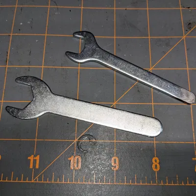 Cán cho cờ lê phẳng - 4 phiên bản - Có thể thay đổi kích thư...