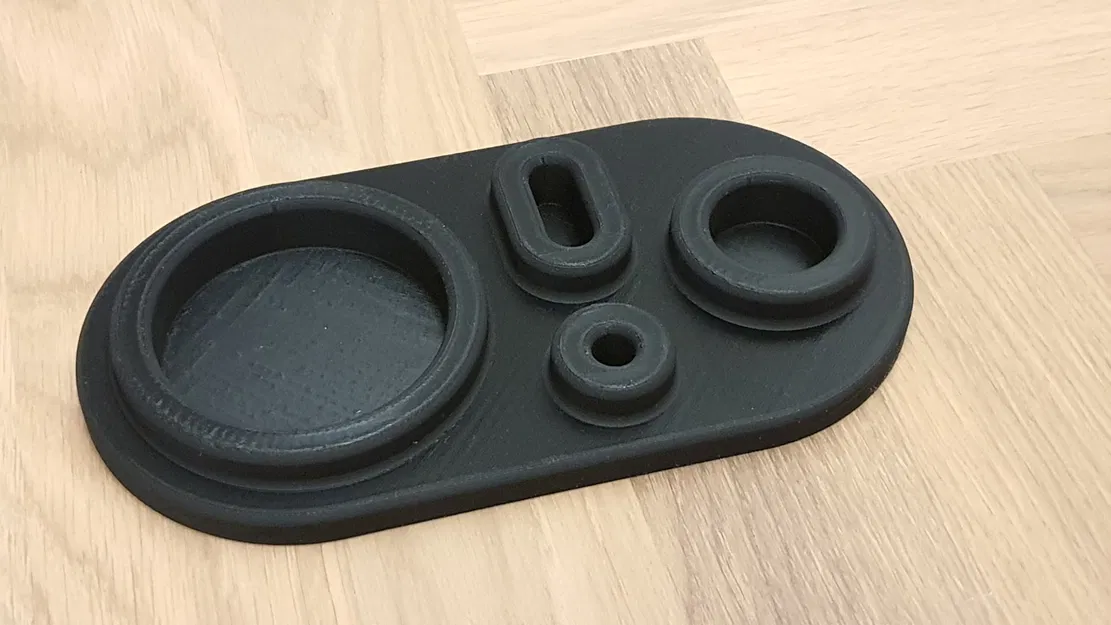 Giá đỡ dao cạo an toàn Bambaw với khay đựng lưỡi cạo - Image 2