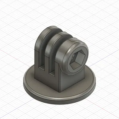 Giá đỡ camera GoPro với vít M6 và đai an toàn M5