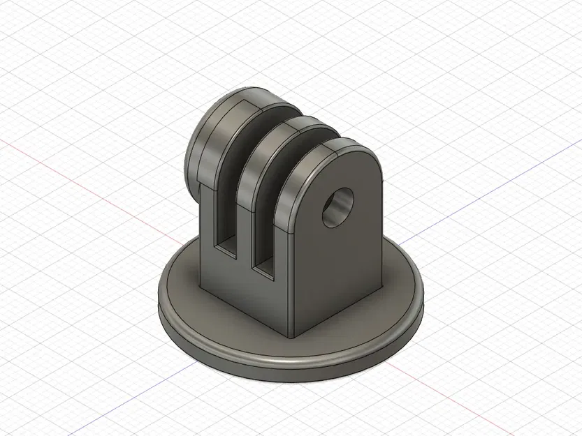 Giá đỡ camera GoPro với vít M6 và đai an toàn M5 - Image 2