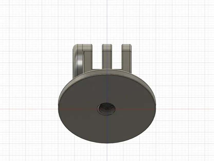 Giá đỡ camera GoPro với vít M6 và đai an toàn M5 - Image 3