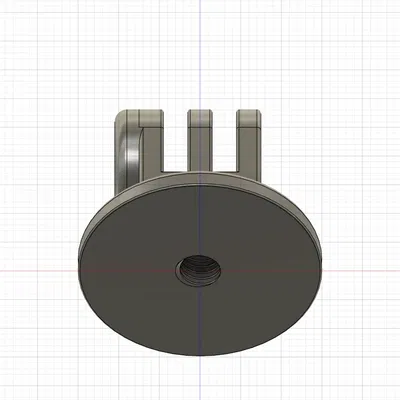 Giá đỡ camera GoPro với vít M6 và đai an toàn M5