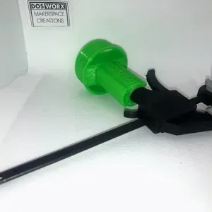 Giá đỡ cuộn cho kẹp mini Harbor Freight với đường kính 52mm