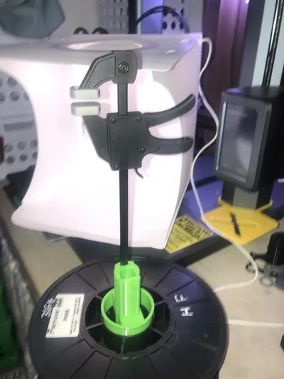 Giá đỡ cuộn cho kẹp mini Harbor Freight với đường kính 52mm - Image 3