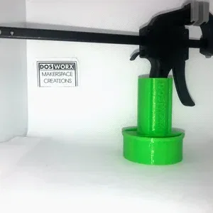 Giá đỡ cuộn cho kẹp mini Harbor Freight với đường kính 52mm