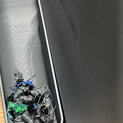 Bình chứa xả chất thải Bambu X1C với thiết kế dòng chảy mư...