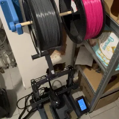 Giá đỡ cuộn filament 2KG / 4KG treo tường