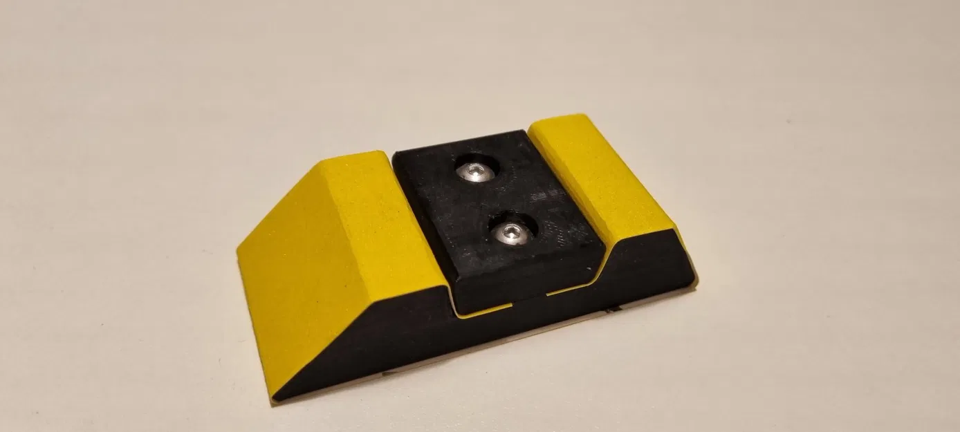 Khối chà nhám với ốc vít M5 tích hợp cho bề mặt mịn - Image 1