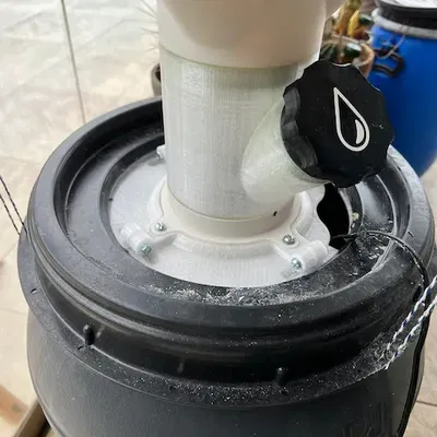 Bộ chuyển đổi cho thùng nghiền 60L trong hệ thống thủy canh