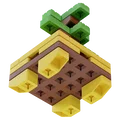 Chậu cây PlantPot Junior - Mô hình gạch Brick3D - Thumbnail 2