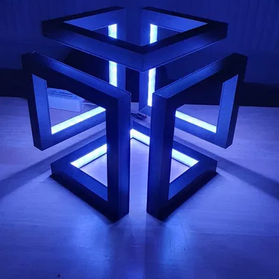Đèn cube vô cực RGB LED