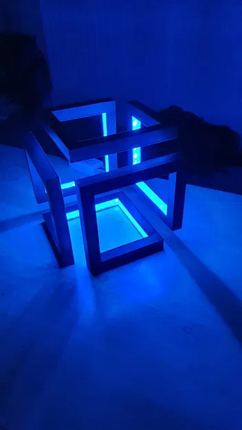Đèn cube vô cực RGB LED - Image 3