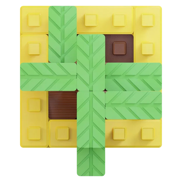 Chậu cây PlantPot Junior - Mô hình gạch Brick3D - Image 4