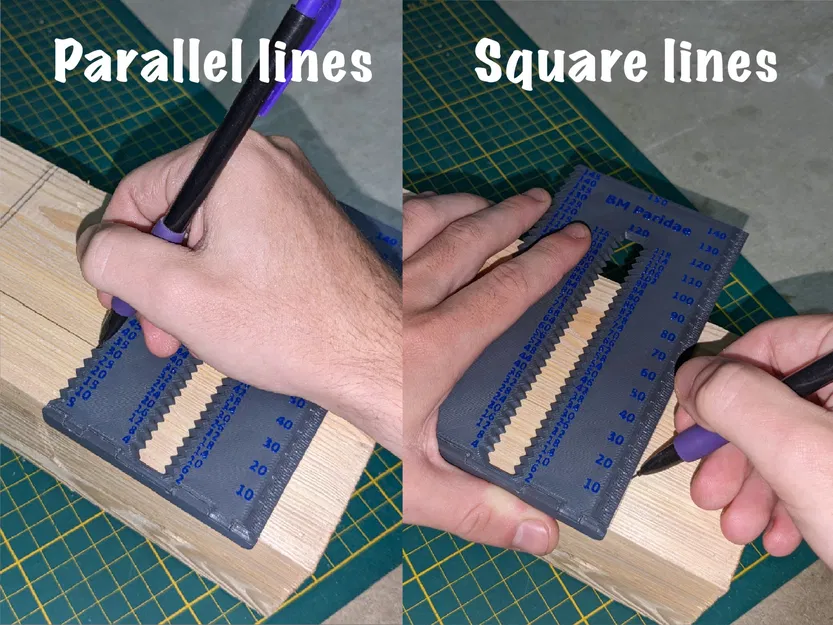 Hướng dẫn đo đạc để vẽ song song với cạnh - Image 2