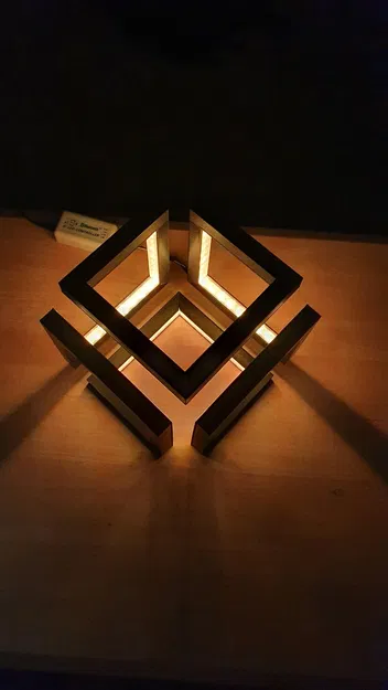 Đèn cube vô cực RGB LED - Image 5