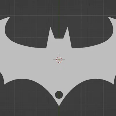 Móc khóa biểu tượng Batman - Batarang