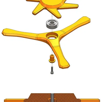 Mở rộng chân đế Prusa MINI và giá đỡ cuộn filament