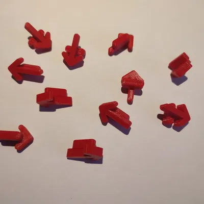 Mũi tên nhỏ tương thích với bảng ghim IKEA Skadis