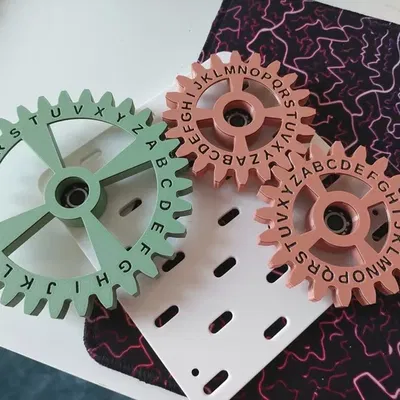 Bánh răng mã hóa với ba kích thước khác nhau