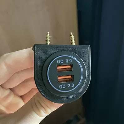 Giá đỡ ổ cắm USB cho Raspberry Pi trong xe hơi