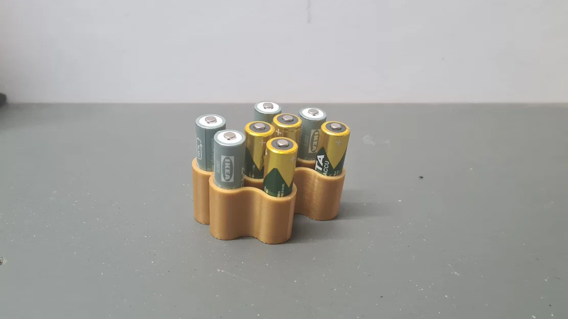 Giá đỡ pin AA, AAA phong cách và tiện lợi - Image 1