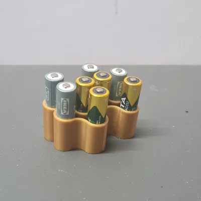 Giá đỡ pin AA, AAA phong cách và tiện lợi