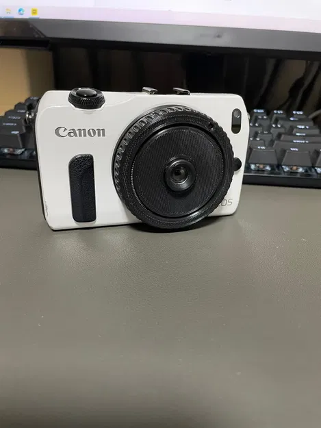 Ống kính máy ảnh dùng một lần trên bộ chuyển đổi EF-M - Image 2