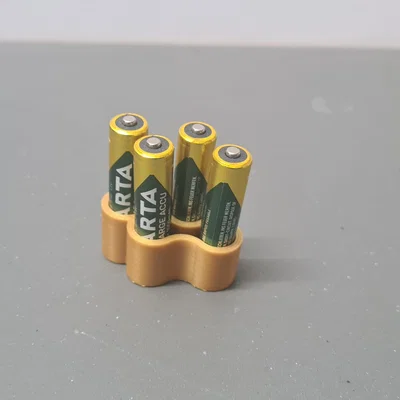 Giá đỡ pin AA, AAA phong cách và tiện lợi