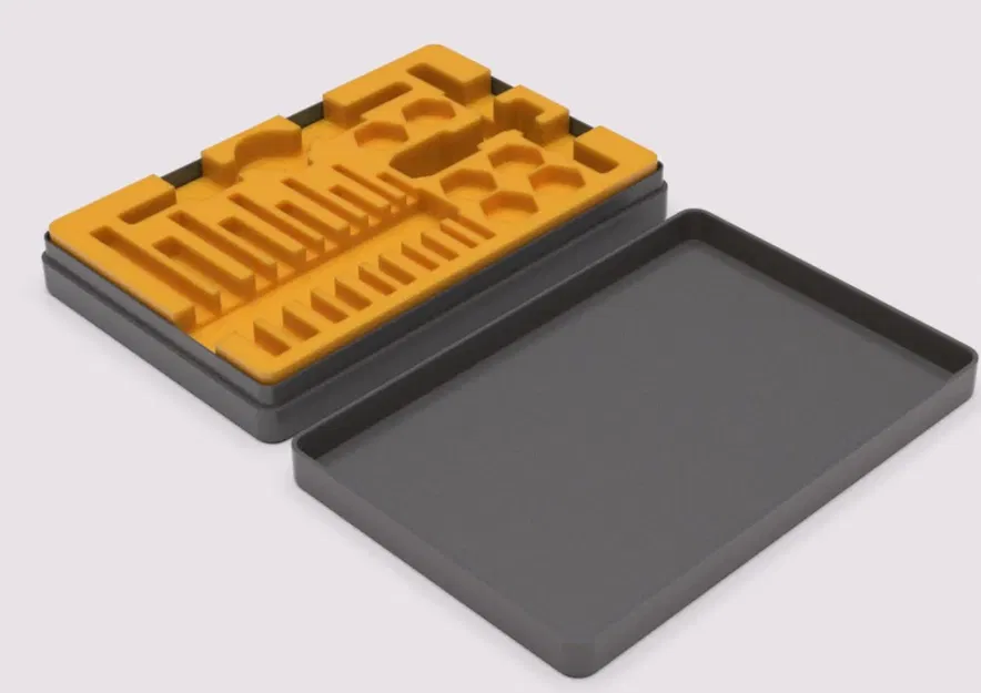 Bộ dụng cụ DeWALT SAE với hộp đựng và nắp kèm lót - Image 2