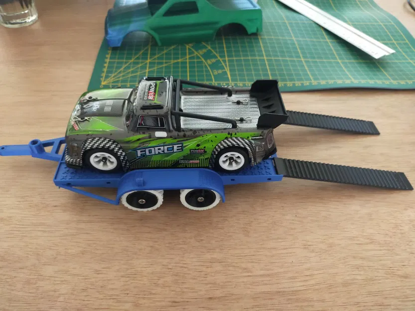 Rơ moóc xe điều khiển từ xa tỉ lệ 1:28 - Image 2