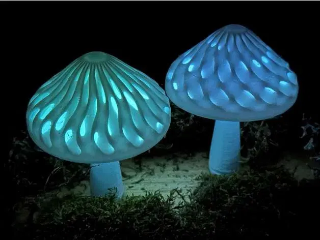 Nắp Nấm Modular 2 Màu (Glow-in-the-Dark) - Image 1