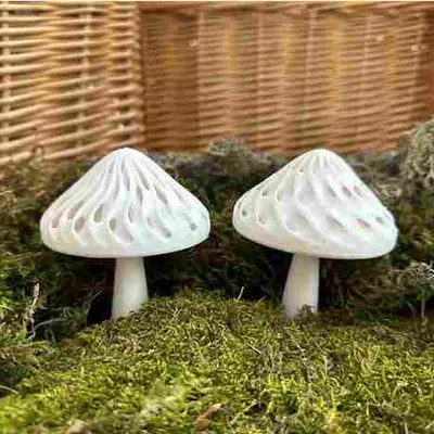 Nắp Nấm Modular 2 Màu (Glow-in-the-Dark)