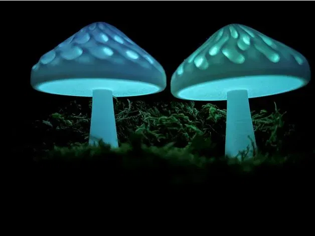 Nắp Nấm Modular 2 Màu (Glow-in-the-Dark) - Image 4