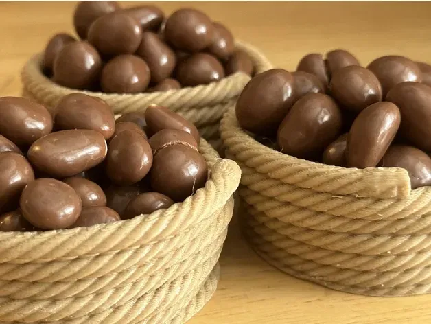 Bát đựng dây thừng cuộn lộn xộn - Image 1