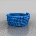 Bát đựng dây thừng cuộn lộn xộn - Thumbnail 2