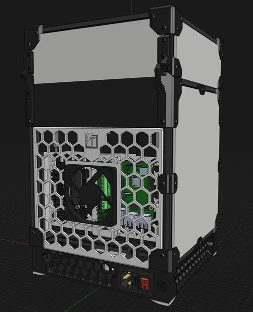 Nắp sau cải tiến cho máy in Voron V0.2 - Image 3