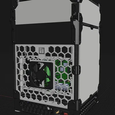 Nắp sau cải tiến cho máy in Voron V0.2