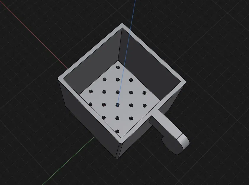 Chậu cây đơn giản có lỗ thoát nước dễ in 3D - Image 2