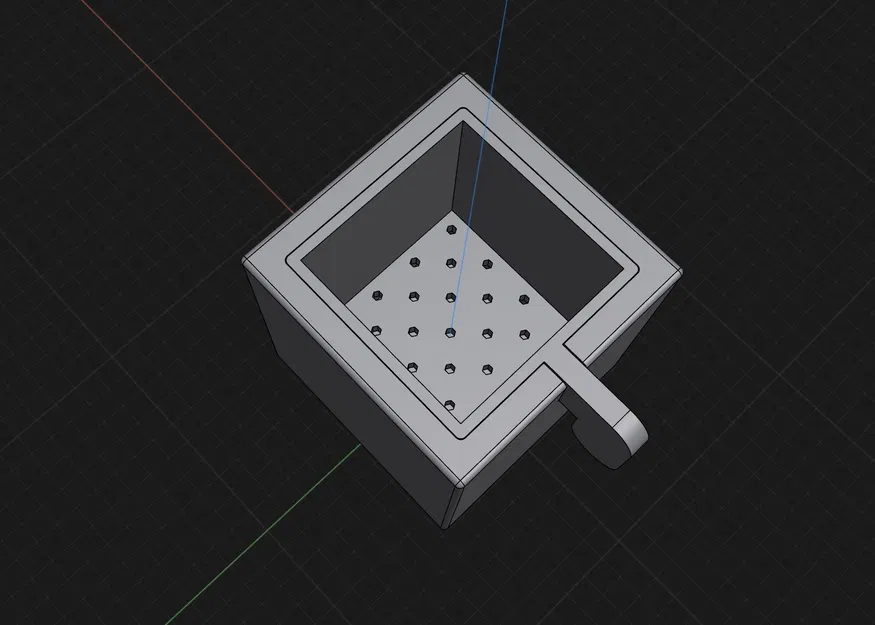 Chậu cây đơn giản có lỗ thoát nước dễ in 3D - Image 4