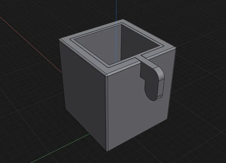 Chậu cây đơn giản có lỗ thoát nước dễ in 3D - Image 5