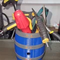 Giá đỡ bút hình thùng dễ in cho bàn làm việc - Thumbnail 3