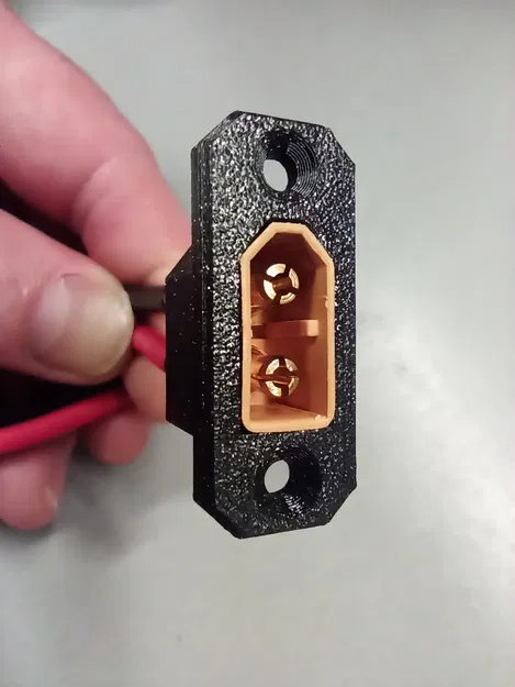 Giá đỡ kết nối XT60 lắp vào bảng điều khiển - Image 1